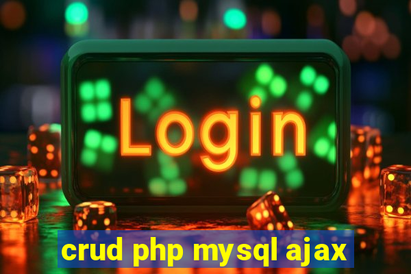 crud php mysql ajax